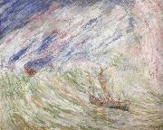 James Ensor Christ Calming the Storm oil painting